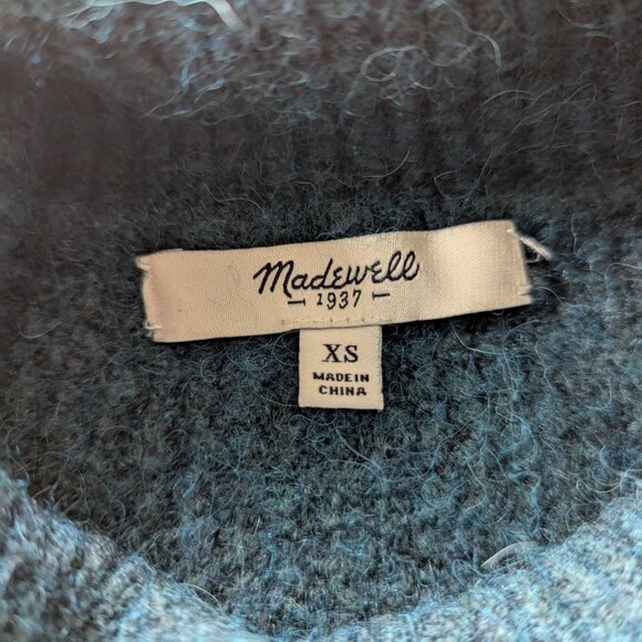 Cozy Teal Madewell Sweater - Picture 6 of 8